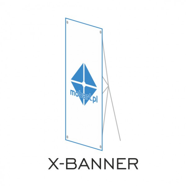 X-banner 80x180 cm
