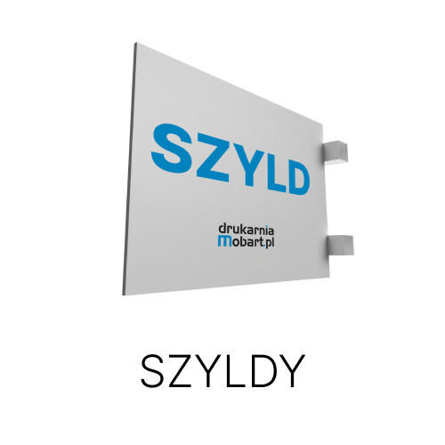 Szyldy reklamowe.