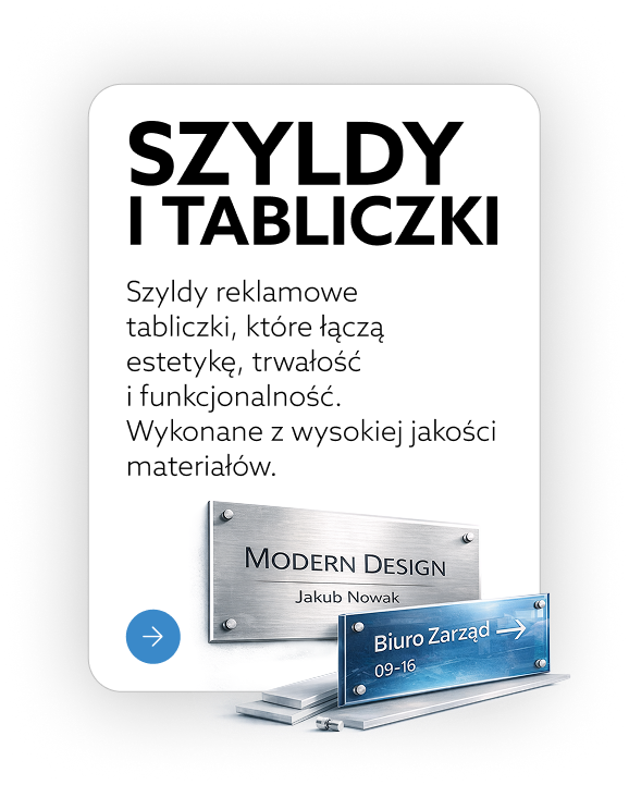 Szyldy i tabliczki