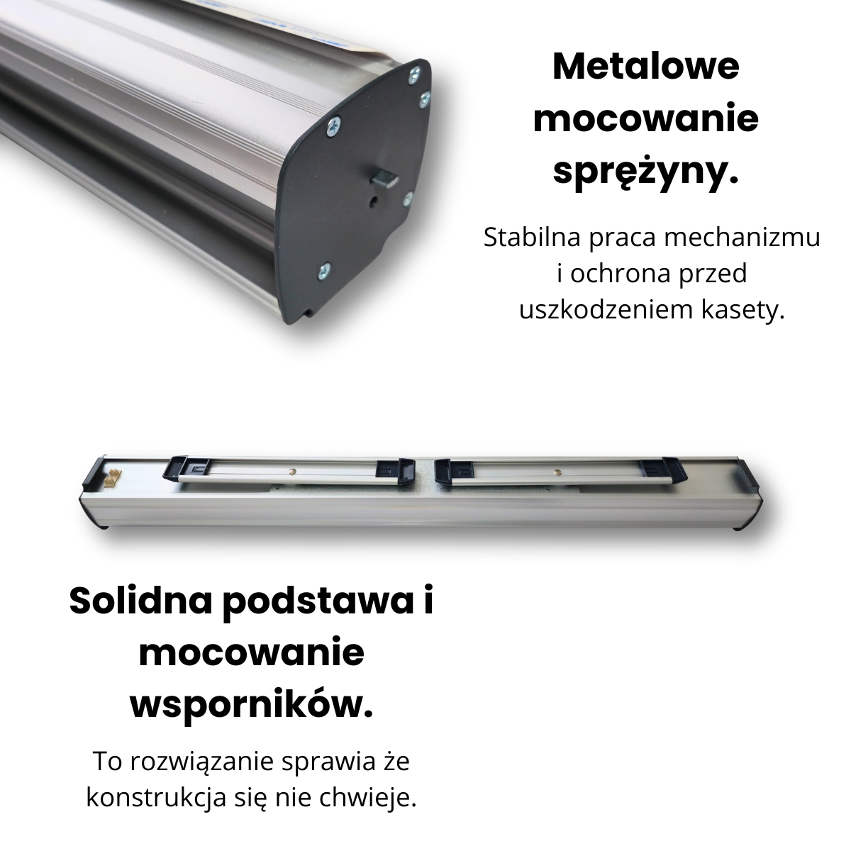 Roll-up Standard – detal jakości wykonania