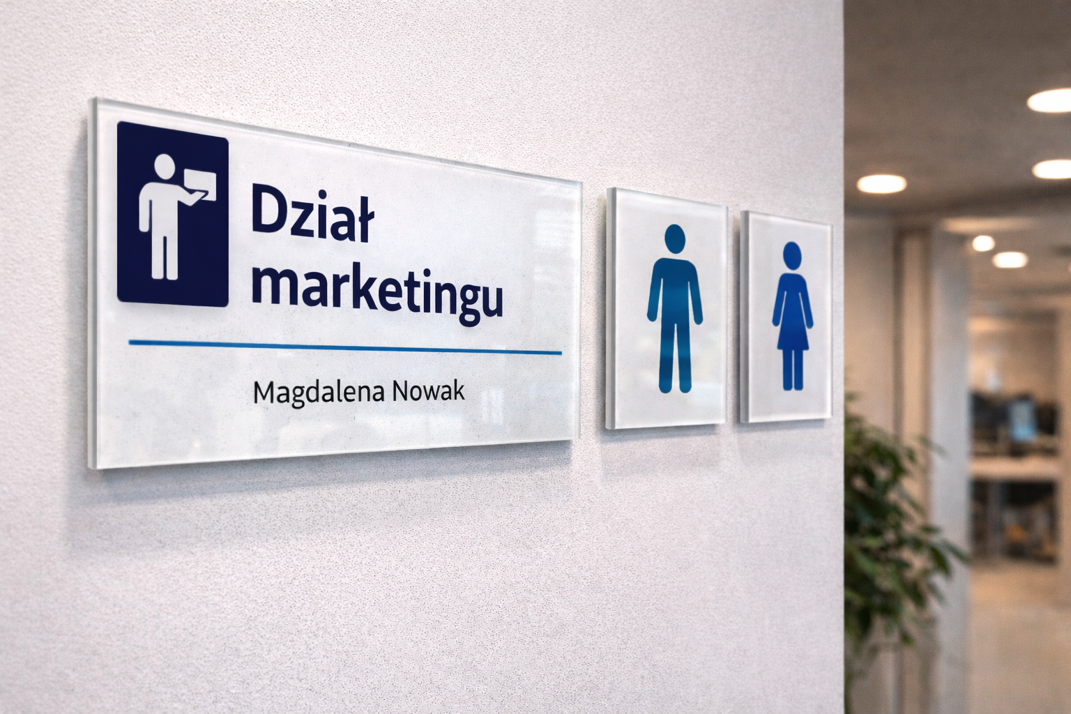 Tabliczki informacyjne UV