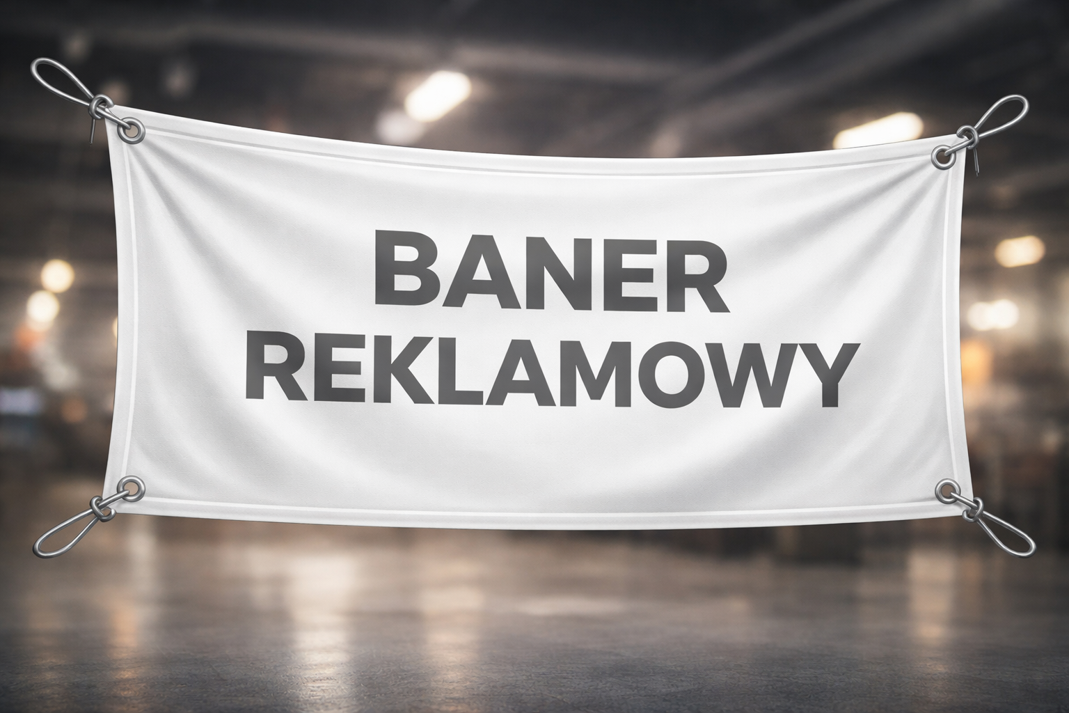 Baner reklamowy standard (frontlit) &mdash; druk na wymiar