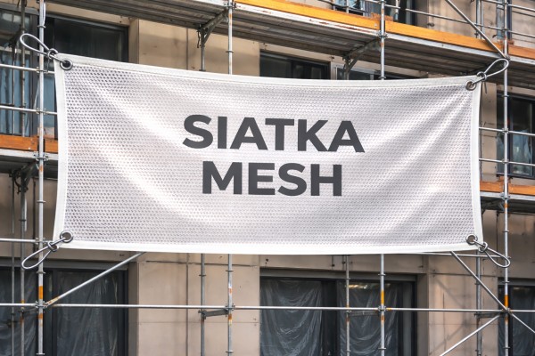 Baner siatkowy / MESH (1)