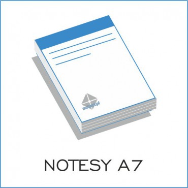 Notesy klejone A7